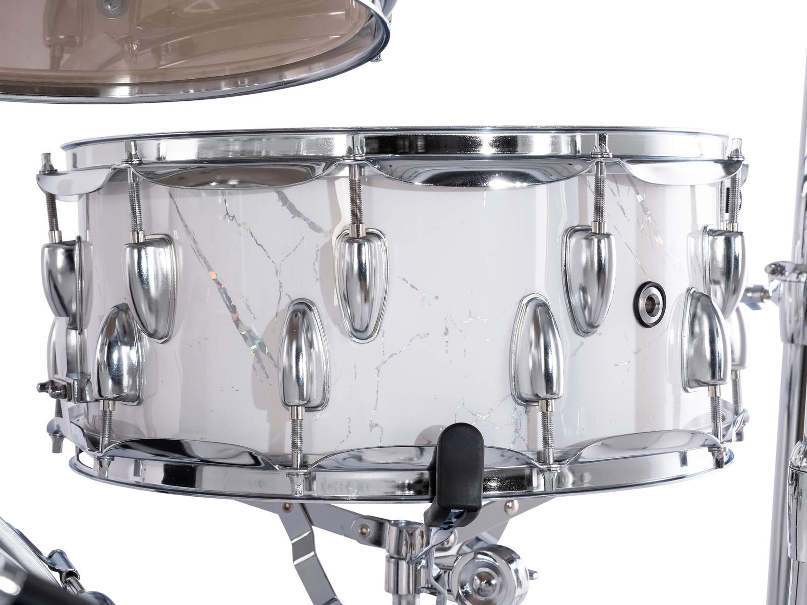 LDRUMS LD-2218-64-01 Ударная установка березовая со стойками, белая 10-12-14-16-22"