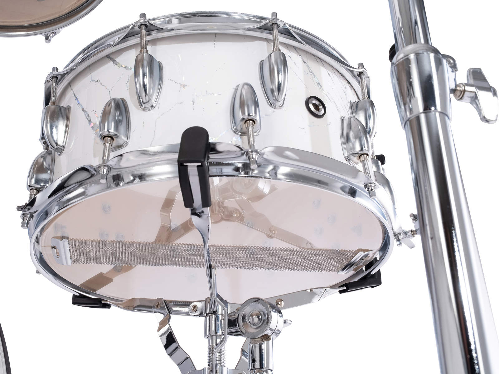 LDRUMS LD-2218-64-01 Ударная установка березовая со стойками, белая 10-12-14-16-22"
