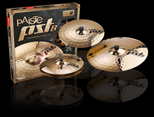 PAISTE 000180RSET Комплект тарелок PST 8 ROCK SET 14-16-20"