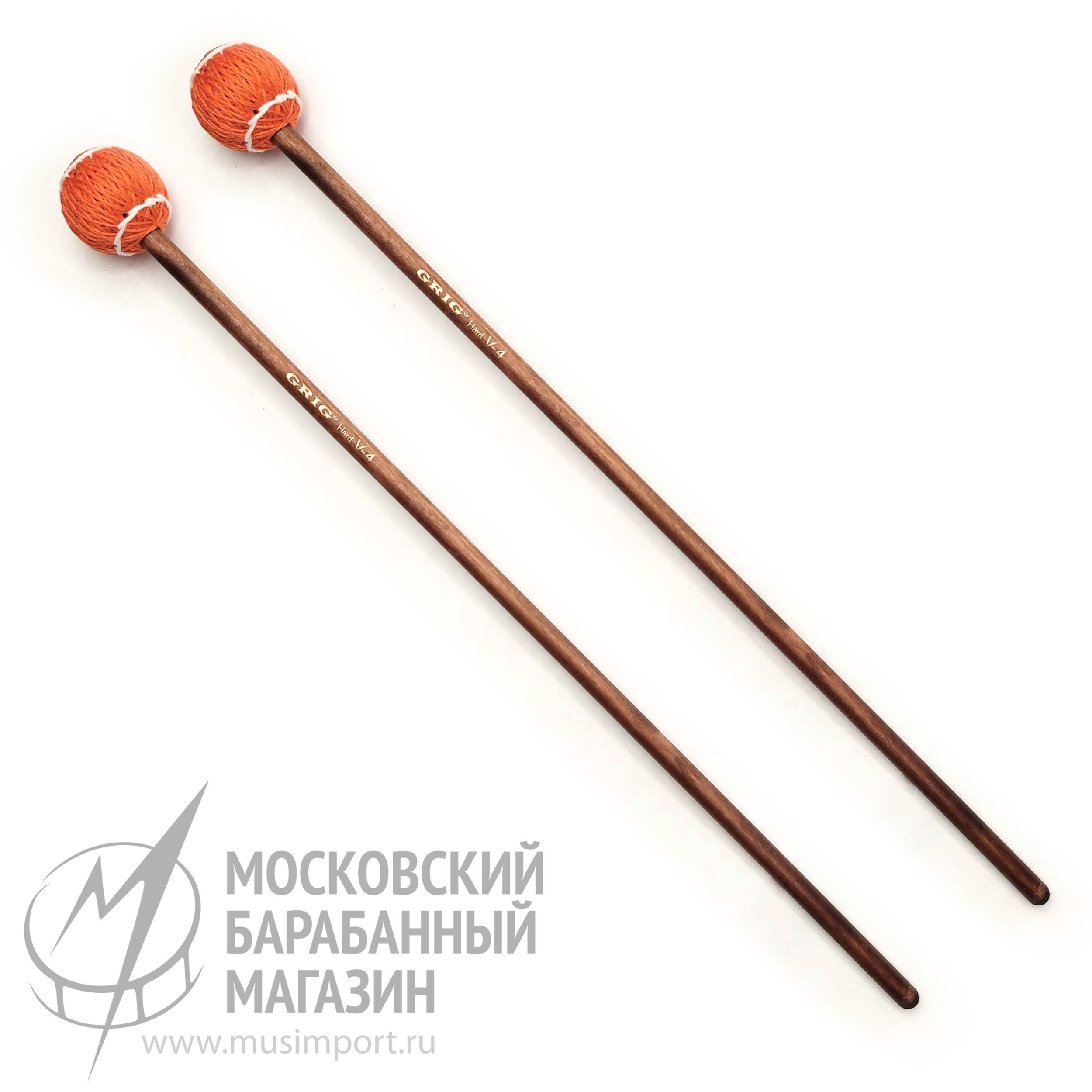 GRIG V-4 Палочки для вибрафона HARD, оранжевые