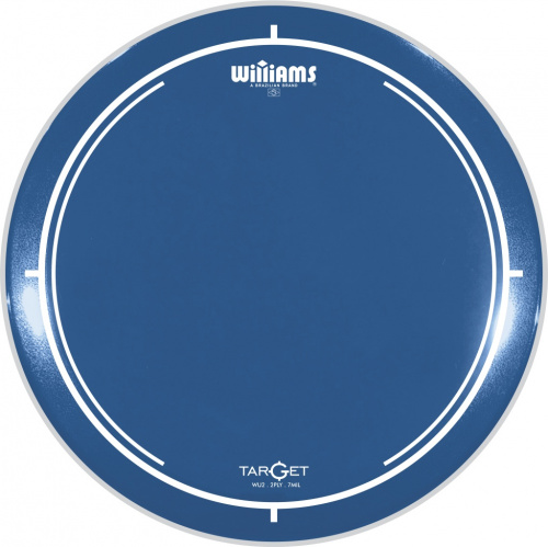 WILLIAMS WU2-7MIL-06 Пластик для том-барабана TARGET SERIES BLUE 6"