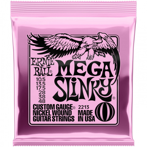 ERNIE BALL 2213 Струны для электрогитары NICKEL WOUND MEGA SLINKY 10,5-48