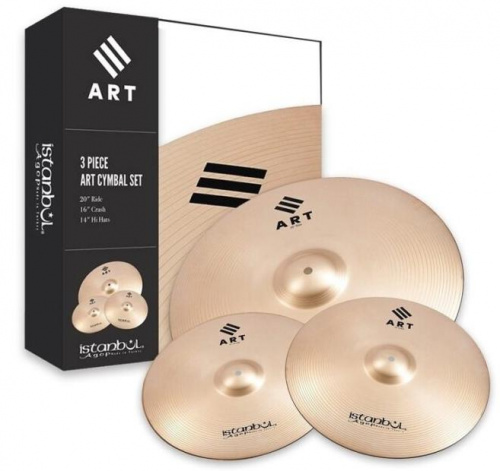 ISTANBUL AGOP IART3 Комплект тарелок ART PACK 14-16-20"
