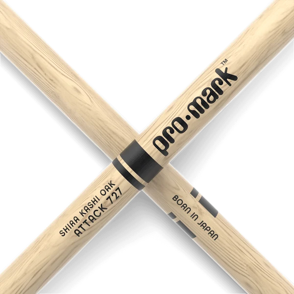 PROMARK PW727W Барабанные палочки, дуб, деревянный наконечник SHIRA KASHI 727