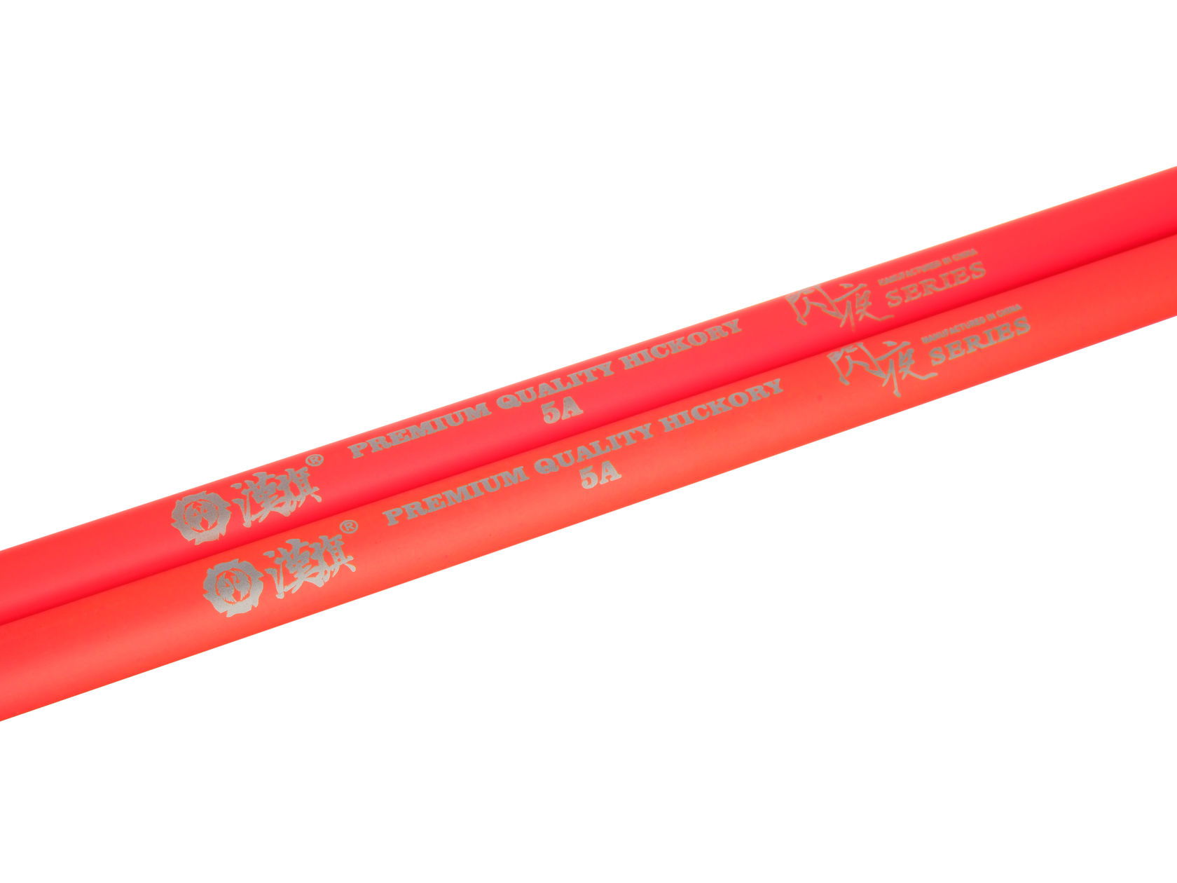 10101003027 Fluorescent Series 5A Барабанные палочки, оранжевые, орех гикори, HUN