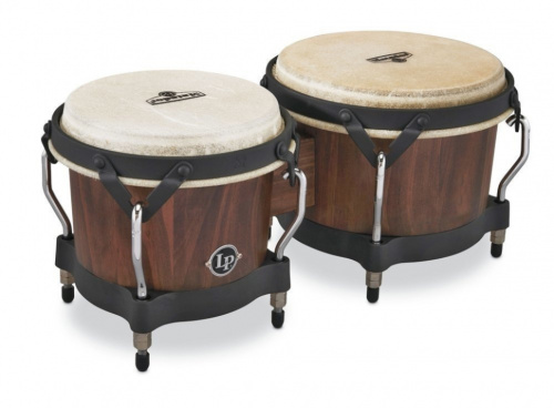 LP M201-WB Бонго дубовые, черные обода MATADOR WOOD WHISKEY BARREL 7.25"-8.5"